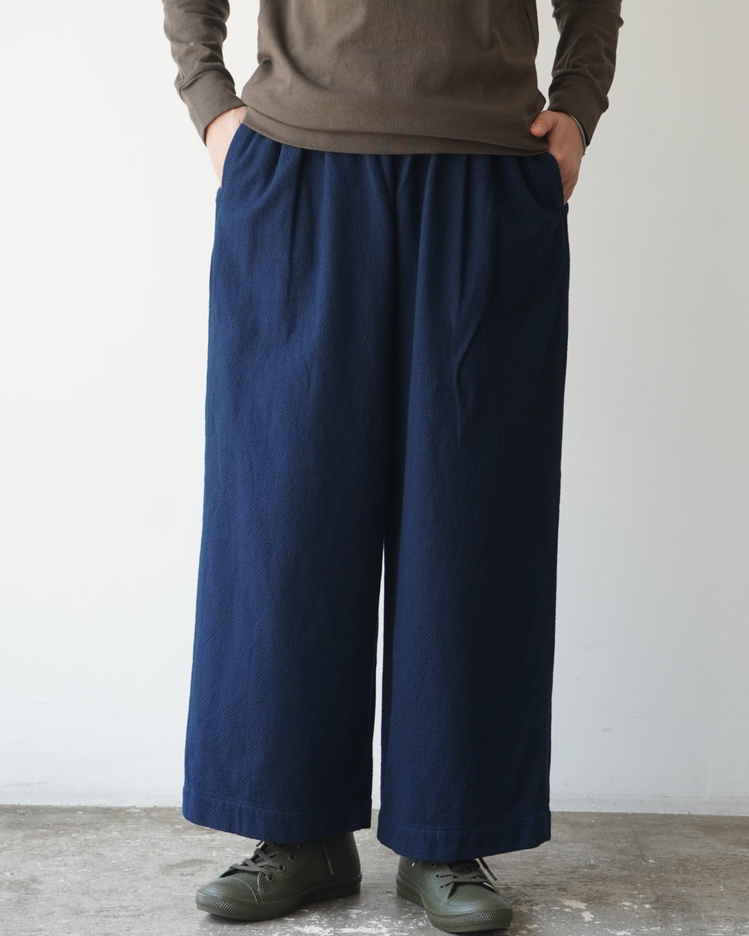 ゴーシュ コットンドビー ワイドパンツ【正規通販店】 服 通販