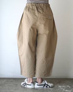 ゴーシュ オーガニックダック 台形ワイドパンツ 通販【正規販売店】服