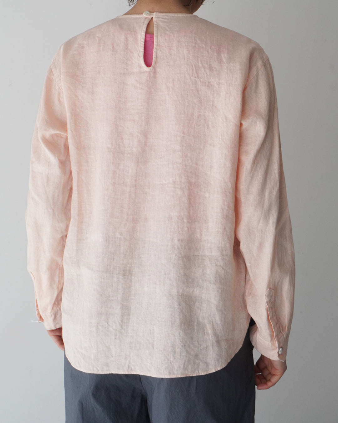 ゴーシュ 60/1ヘンプ 丸首 ブラウス【正規販売店】 通販 服 シャツ