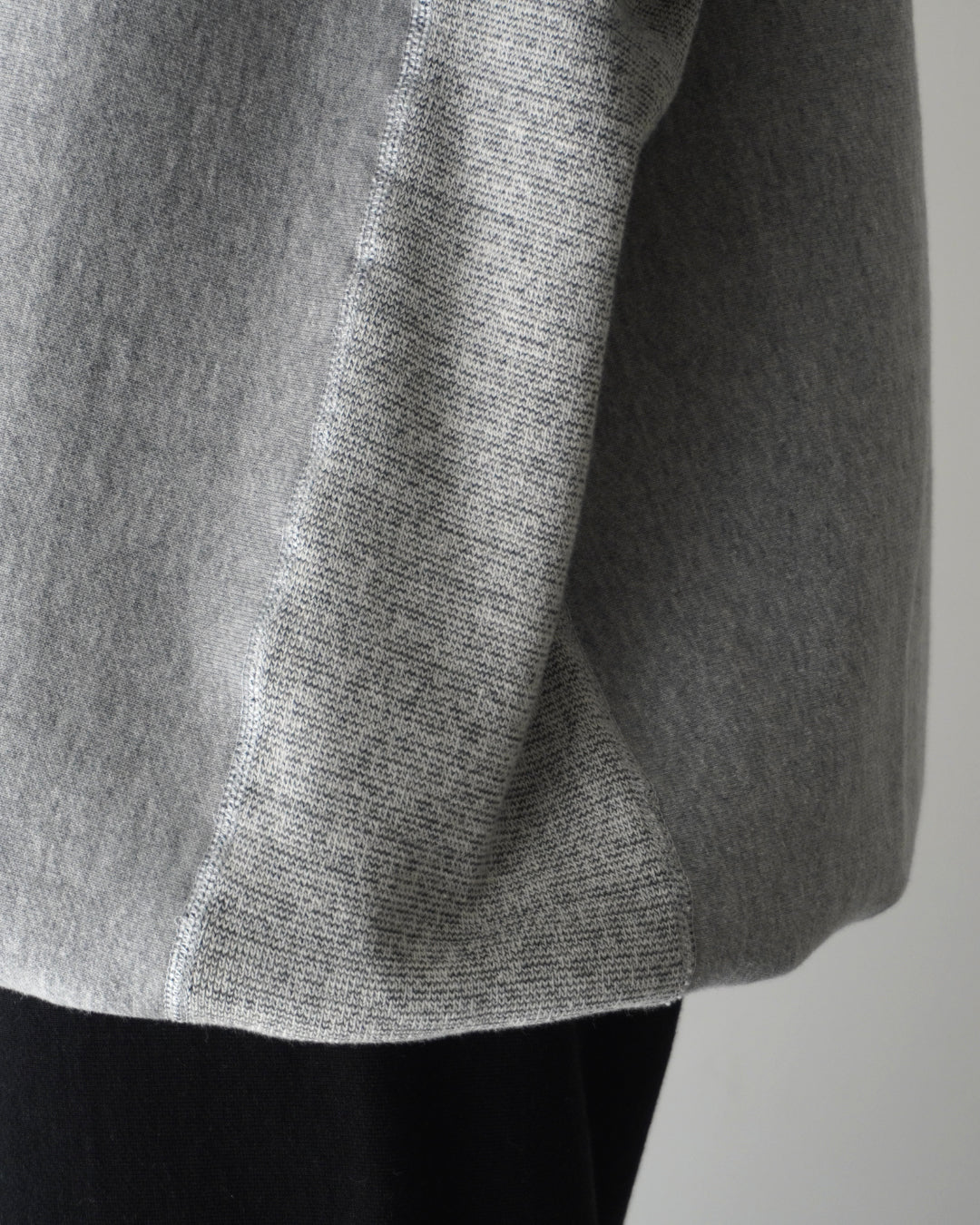 TUKI cotton jumper / heather gray / size2,4