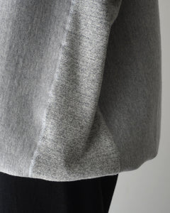 TUKI cotton jumper / heather gray / size2,4