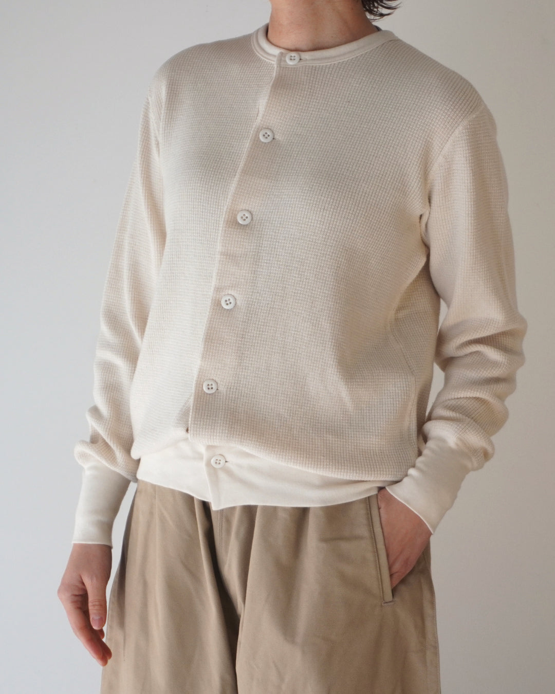 ゴーシュ ハーフリブ カーディガン 通販【正規販売店】服 カットソー