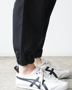 TUKI gum pants / black / solid twill / size1