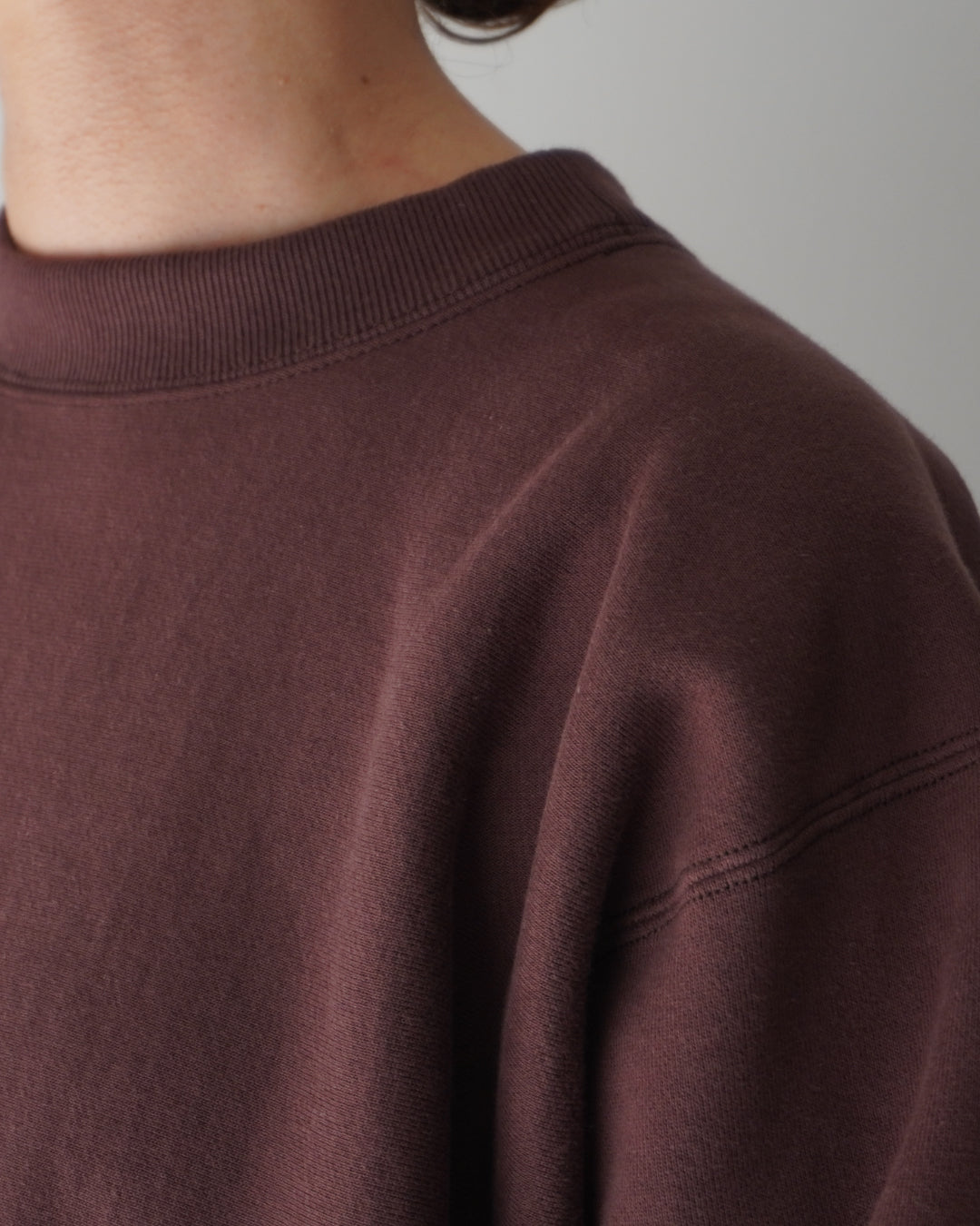 TUKI cotton jumper / chocolate / size2,4