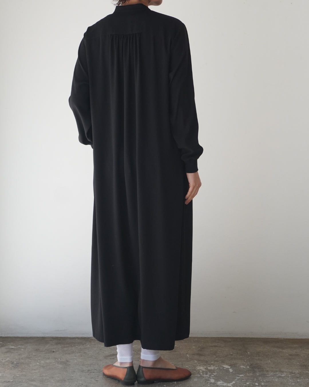 ゴーシュ バックサテンブラック ワンピース【正規販売店】 通販 服