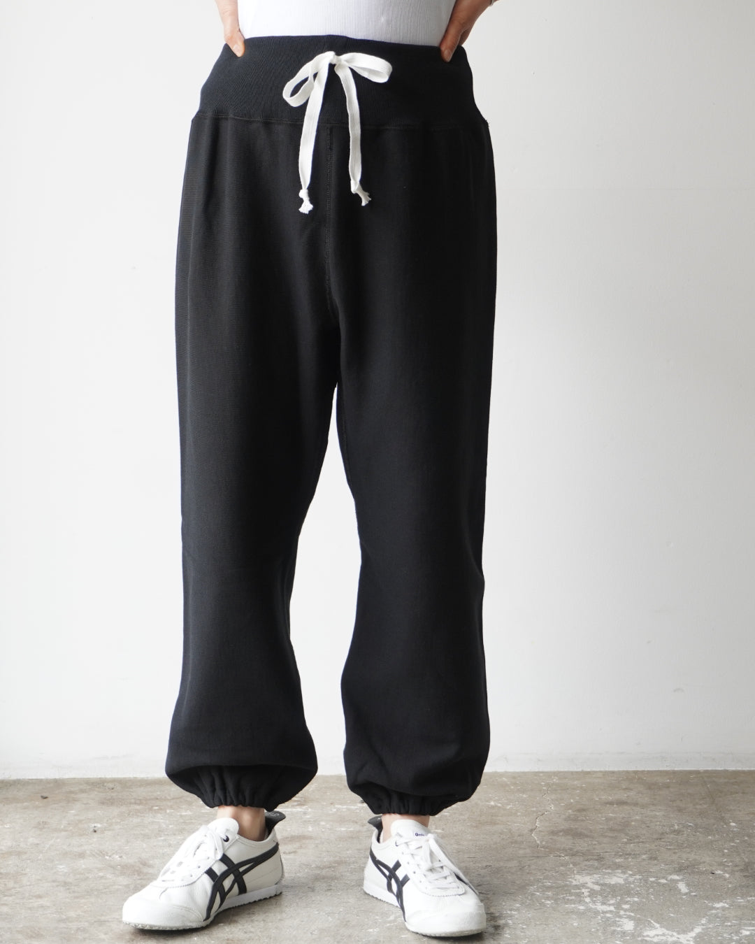 TUKI cotton long johns / black / size2