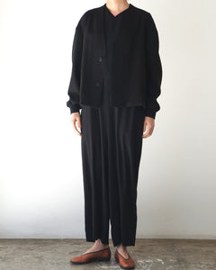 ゴーシュ バックサテンブラックサロペット【正規販売店】 通販 服