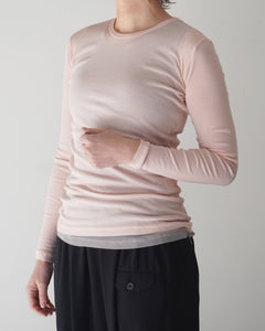 ゴーシュ 80/1 強撚フライス 長袖クルーネック / 5色【正規通販店】服