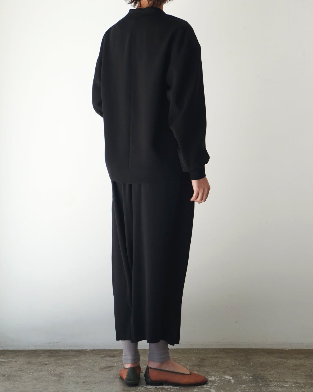 ゴーシュ バックサテンブラック ロングスカート【正規販売店】 通販 服