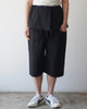 TUKI fisherman's shorts / black / size0