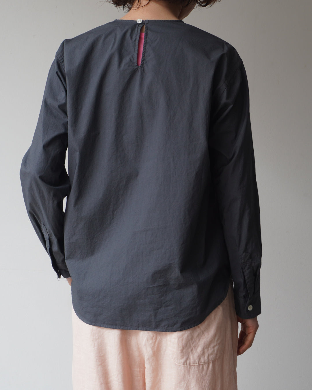ゴーシュ 80/1タイプライター 丸首 ブラウス【正規販売店】 通販 服