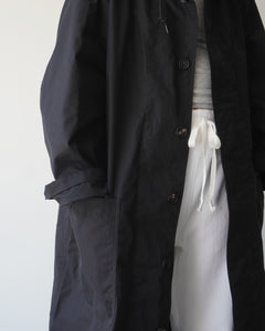TUKI hooded coat / size4 / black