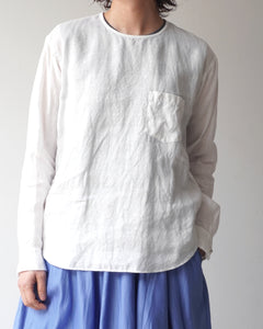 ゴーシュ 60/1ヘンプ 丸首 ブラウス【正規販売店】 通販 服 シャツ