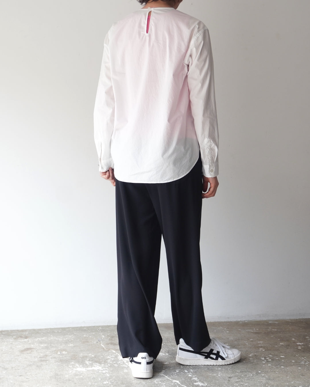 ゴーシュ 80/1タイプライター 丸首 ブラウス【正規販売店】 通販 服