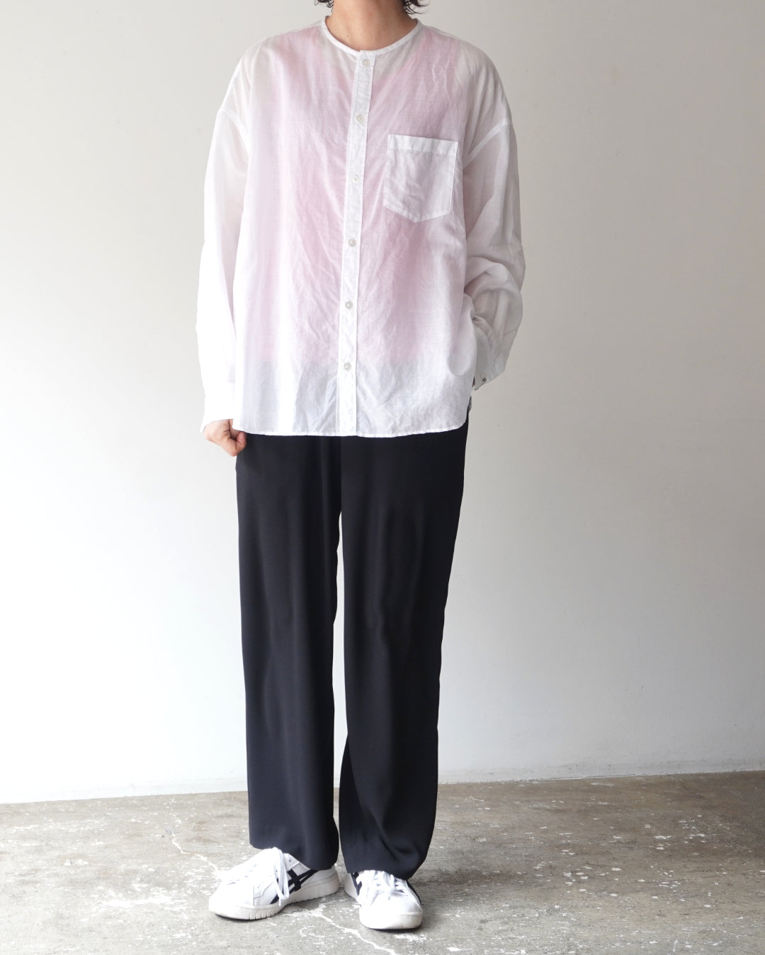 ゴーシュ ラミーコットンローン ボタンブラウス【正規販売店】 通販 服