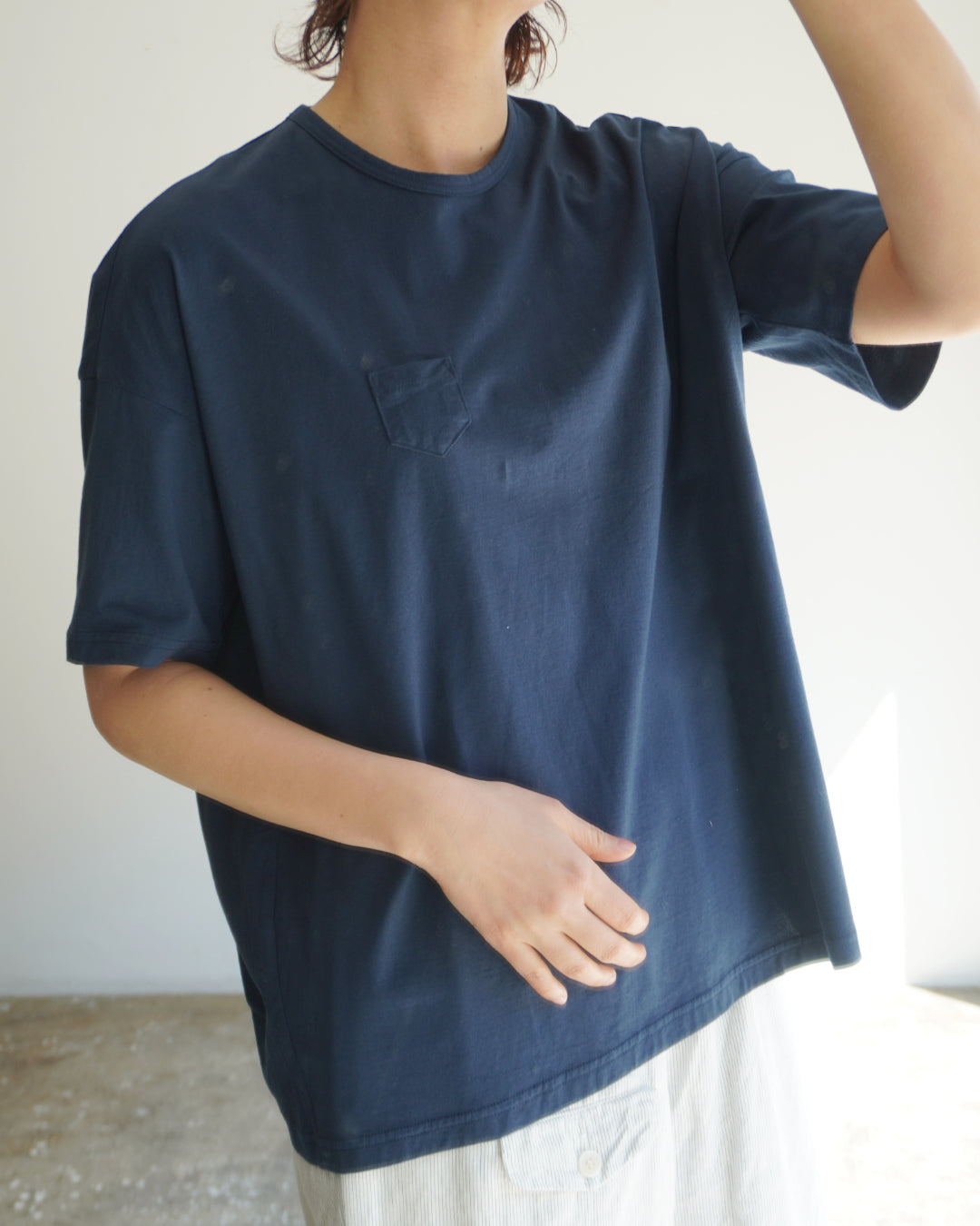 ゴーシュライトブルー 半袖シャツ