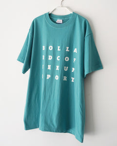 【限定】2色 タイプフェイス Tシャツ / BOLLARD COFFEE