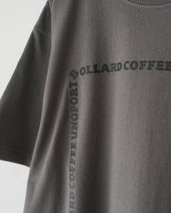 ロゴフレーム Tシャツ【3色】BOLLARD COFFEE