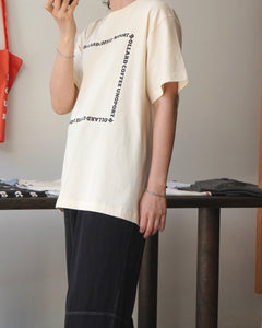 ロゴフレーム Tシャツ【3色】BOLLARD COFFEE