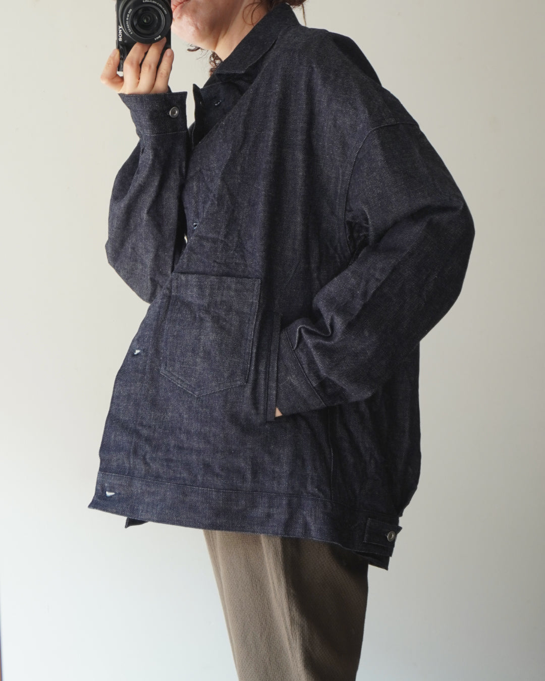 ゴーシュ セルベッジデニム ジャケット