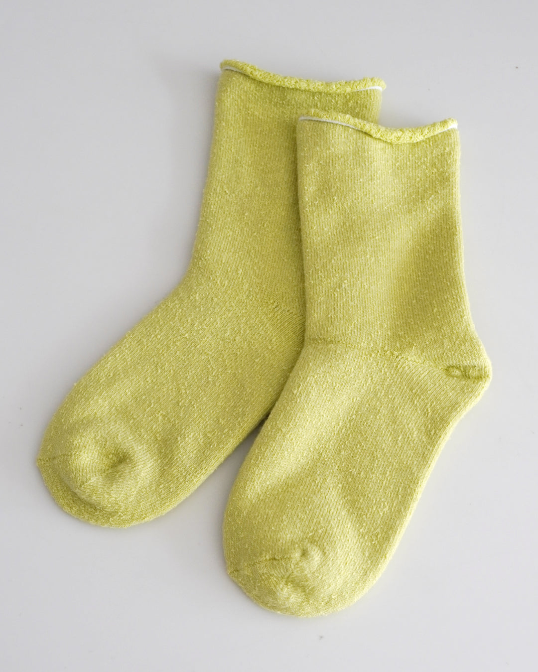 ソックス〈シルクパイル＋メリノウール 素材と色＋WOOL〉/ Glück und Gute