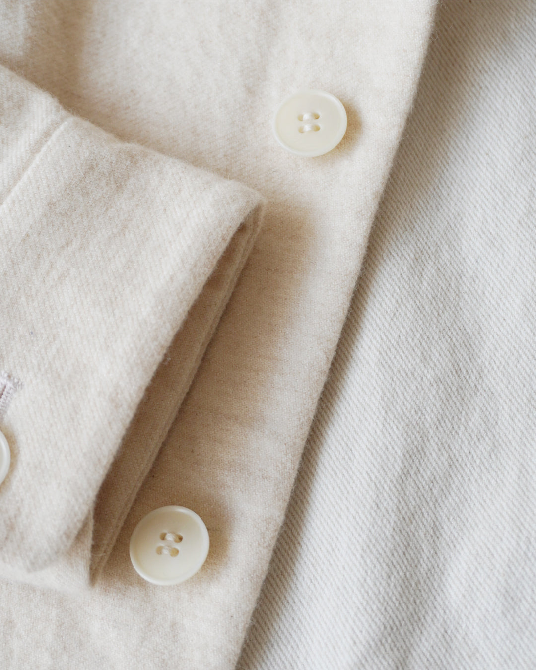 ゴーシュ ウールキャメルコットンツイル ジャケット / ライトベージュ