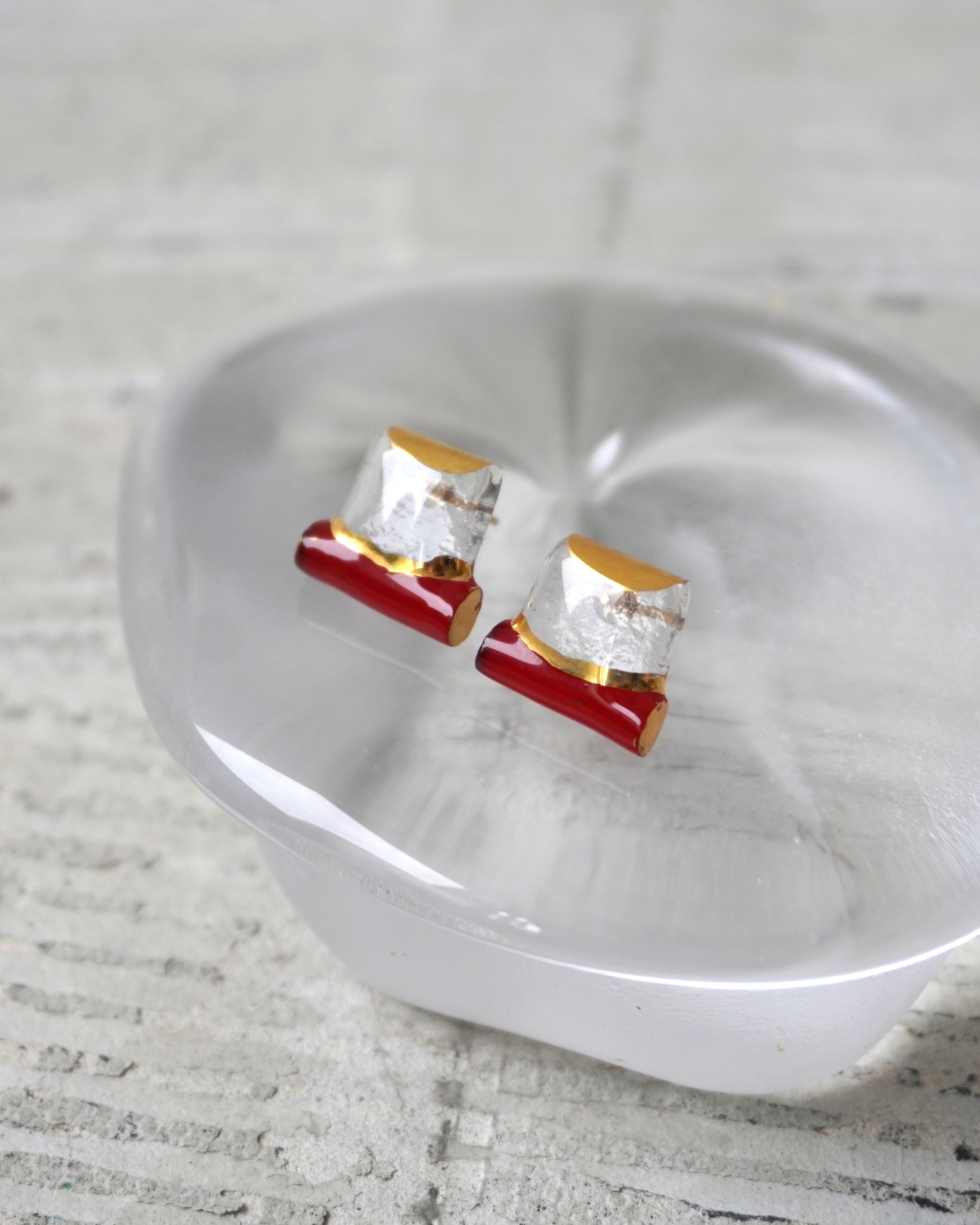 TSUTTSU ガラスピアス 通販 一点物 クリックポスト配送可 – bollard