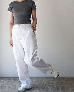 TUKI field trousers / white / solid twill / size1