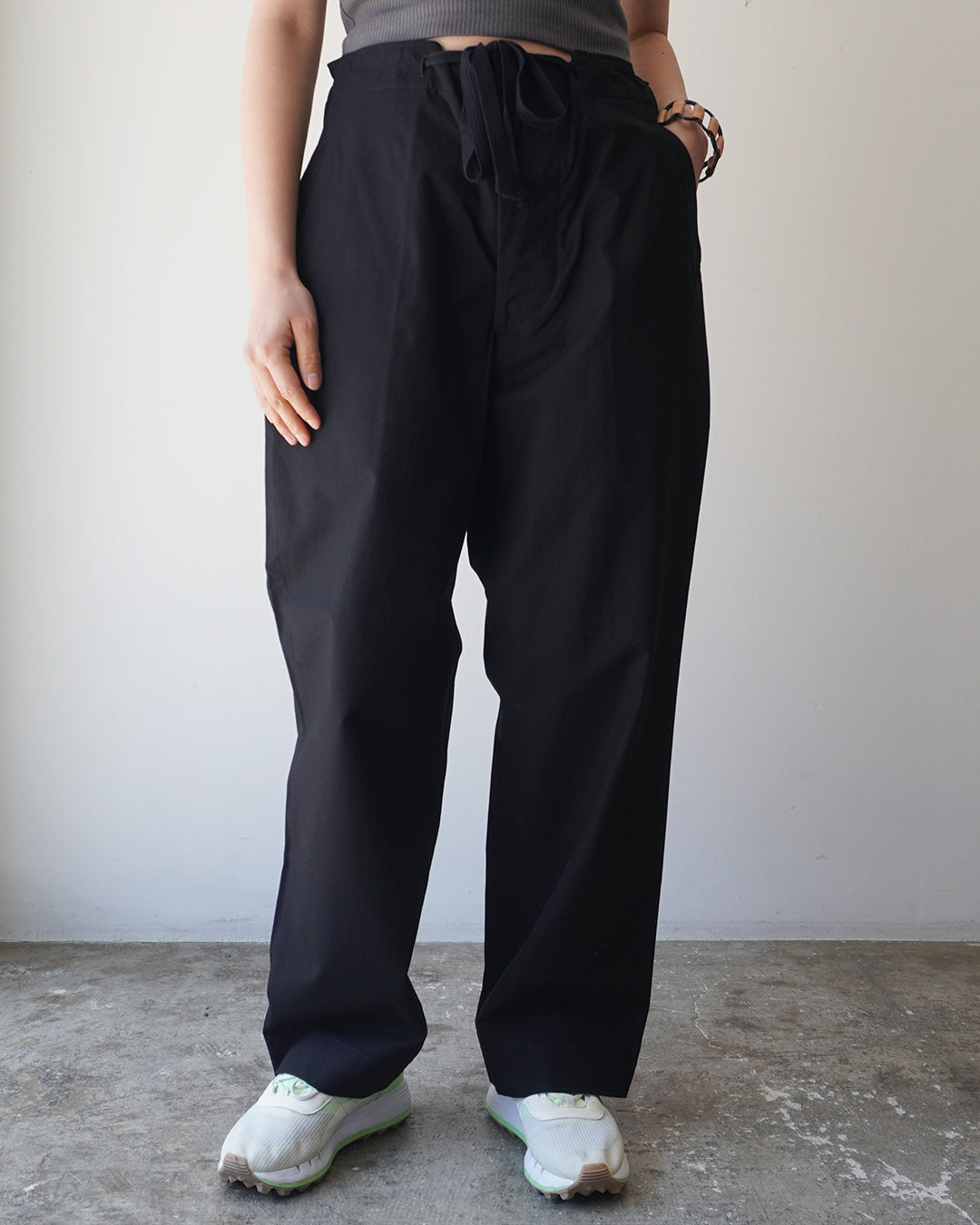 TUKI モールスキンパンツ TUKI monkey pants / black【正規通販店】モンキー パンツ 服 原田服飾
