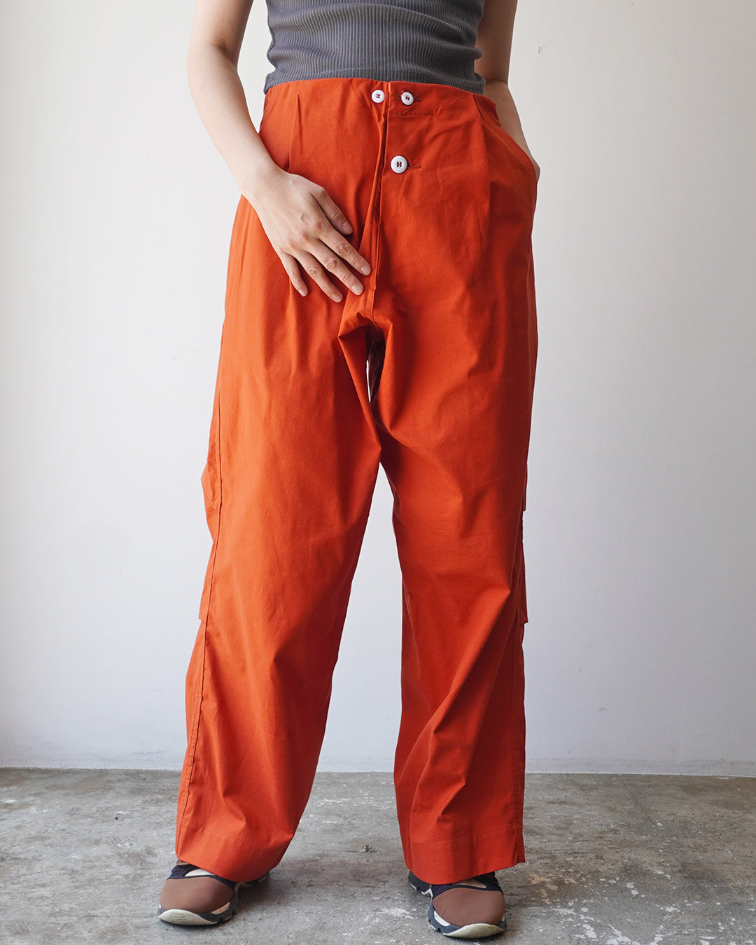 TUKI pajamas / dull orange