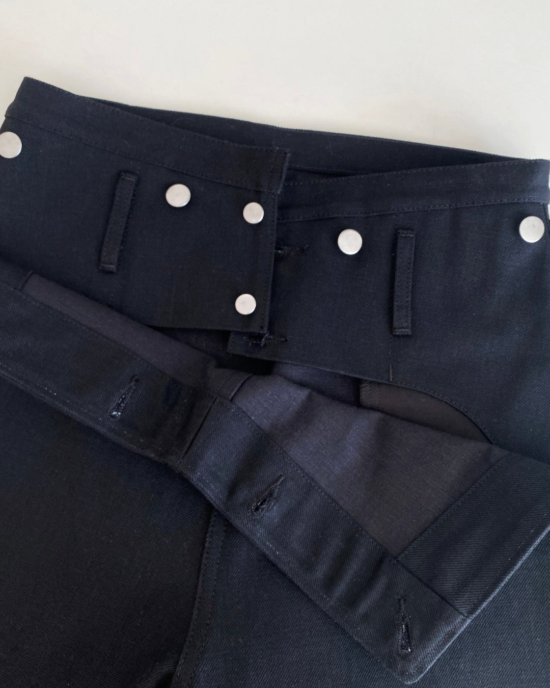 TUKI type3 / black/black denim / size0,1,2