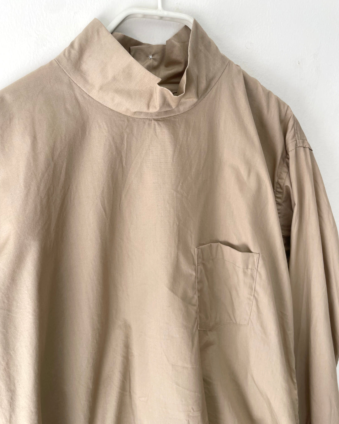 ゴーシュ ブロードシャツ ハイネックシャツ / ベージュ 通販【正規販売