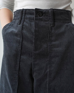 TUKI baker pants / black / 9wale corduroy / size0