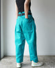 TUKI combat pants / turquoise / katsuraghi drill / size1