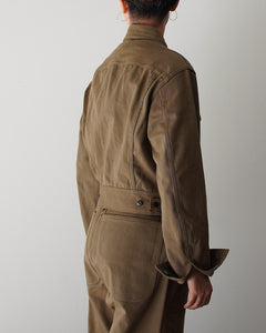 TUKI cowboy jacket / olive / katsuraghi drill【正規販売店】 – bollard