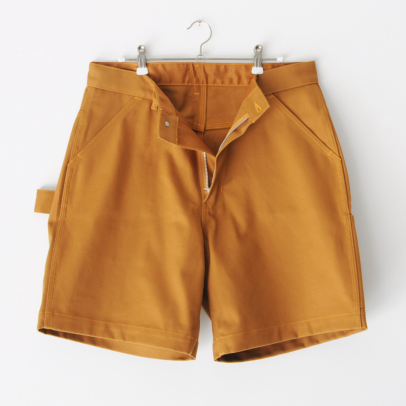 TUKI work shorts / brown / combed duck【正規通販店】ショーツ