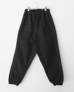 TUKI gum pants / black
