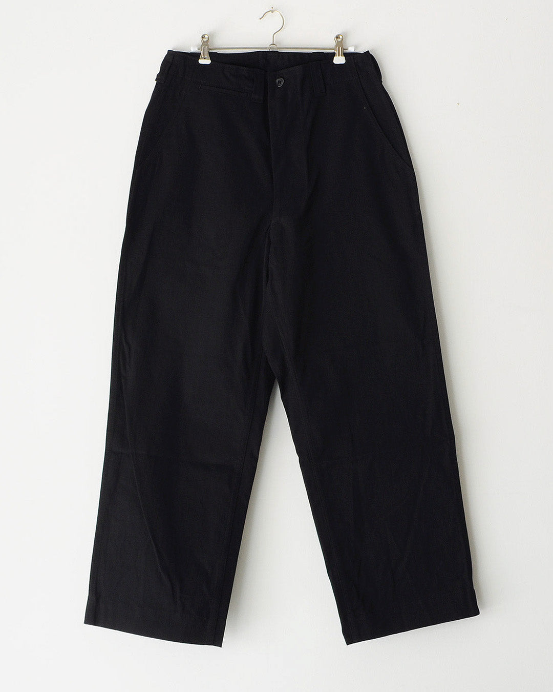 TUKI field trousers / black / solid twill / size 2