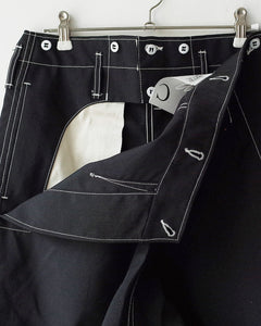 TUKI military baggs reverse / black / polyester canvas