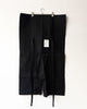 TUKI fisherman's shorts / black / size0