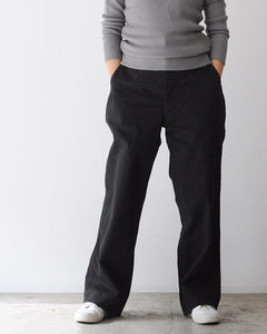 TUKI field trousers / black / solid twill / size0,1,2