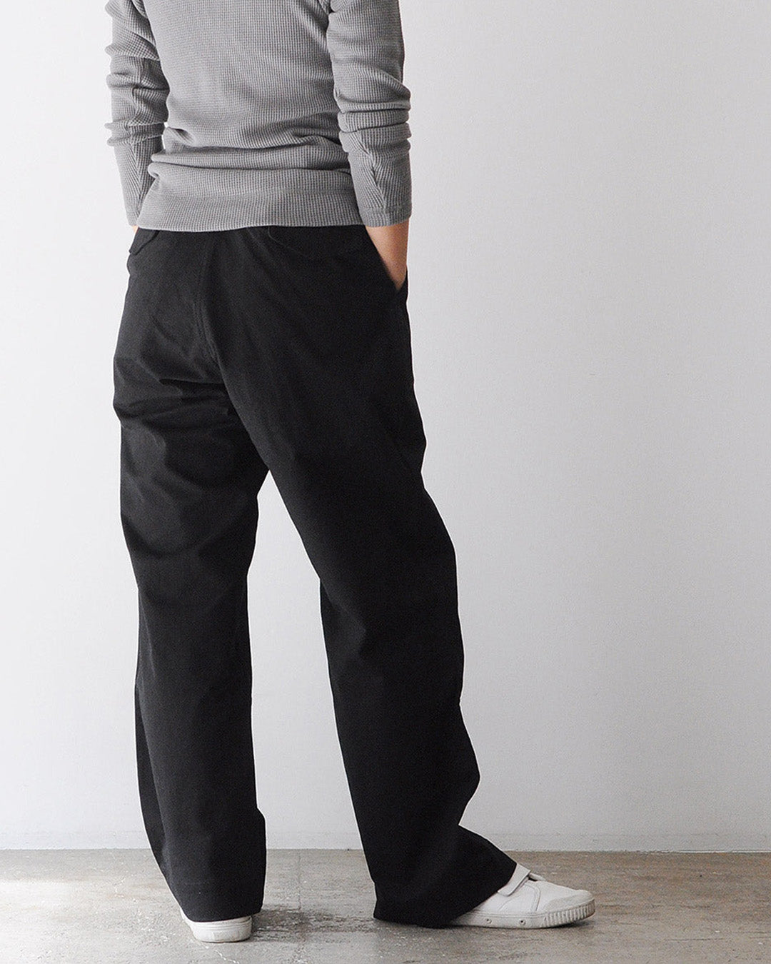 TUKI field trousers / black / solid twill / size0,1,2