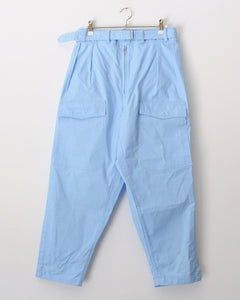 TUKI pilot pants / sax blue / oxford