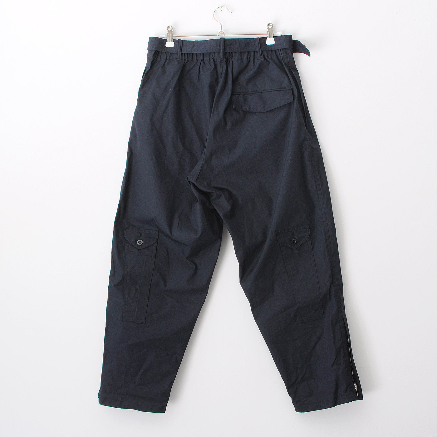 TUKI pilot pants / navy blue / oxford